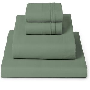 Mellanni Queen Sheets Set -4 PC Iconic Collection Hotel Luxury, Extra Soft- Sage